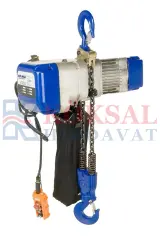 2 Ton 12 m Çift Hızlı Elektrikli Zincirli Vinç 380 V - ATZCS 2-12 ATLAS PRO