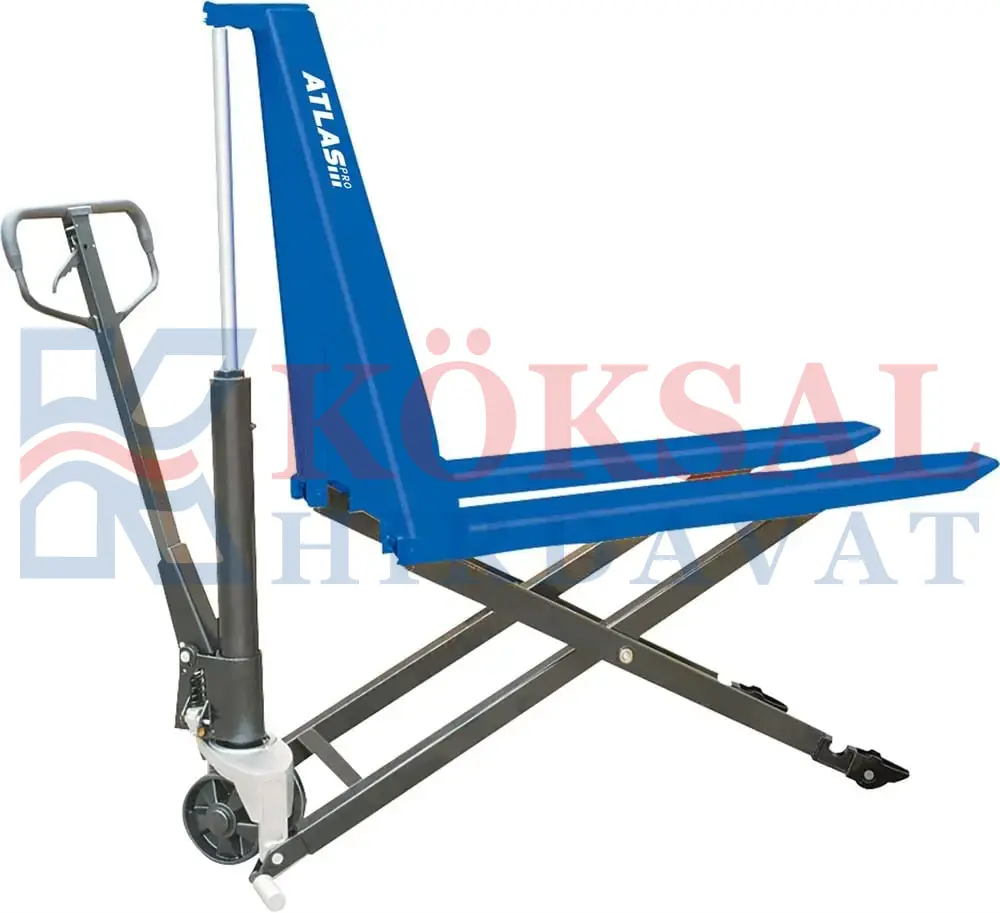 1 Ton Yüksek Şaseli Makaslı Transpalet - ATTPS ATLAS PRO
