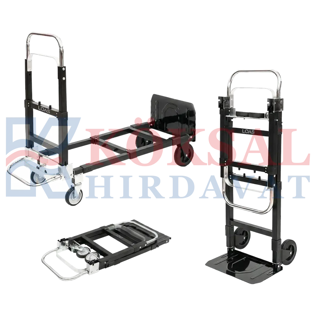 LSKTA220 Çift Yönlü Katlanır El Arabası - 220 KG LOAS