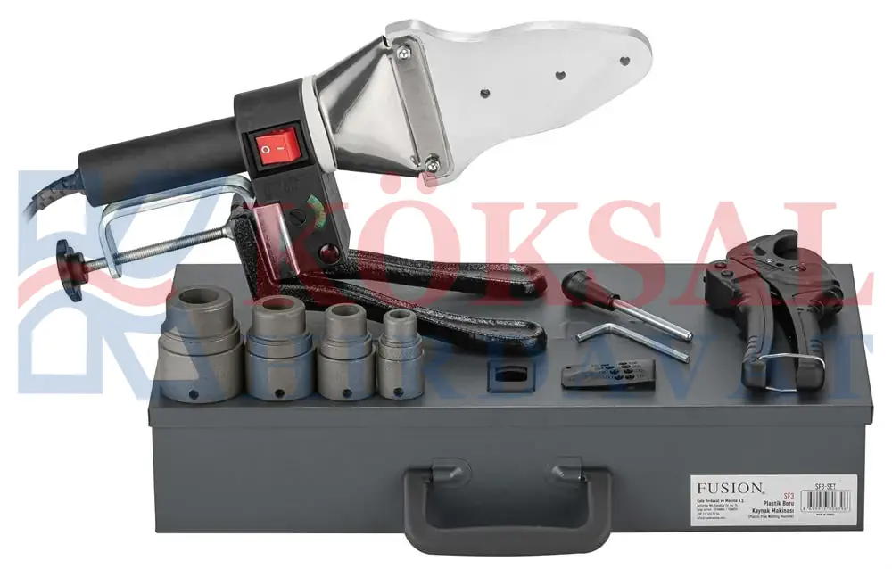 SF3-Set Plastik Boru Kaynak Makinası FUSION